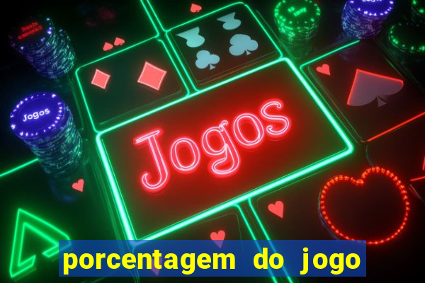 porcentagem do jogo fortune tiger